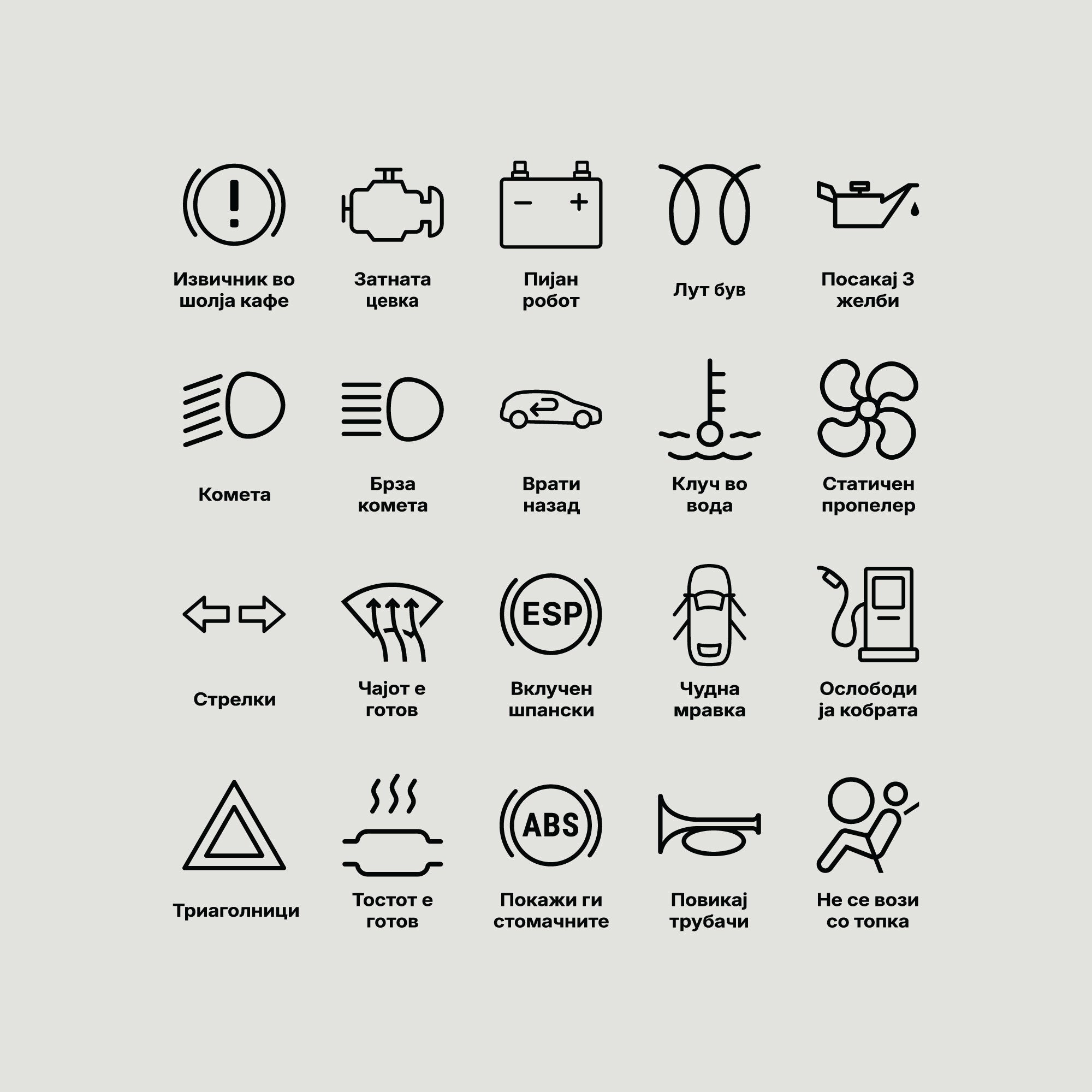 Дуксерка Некои поважни знаци