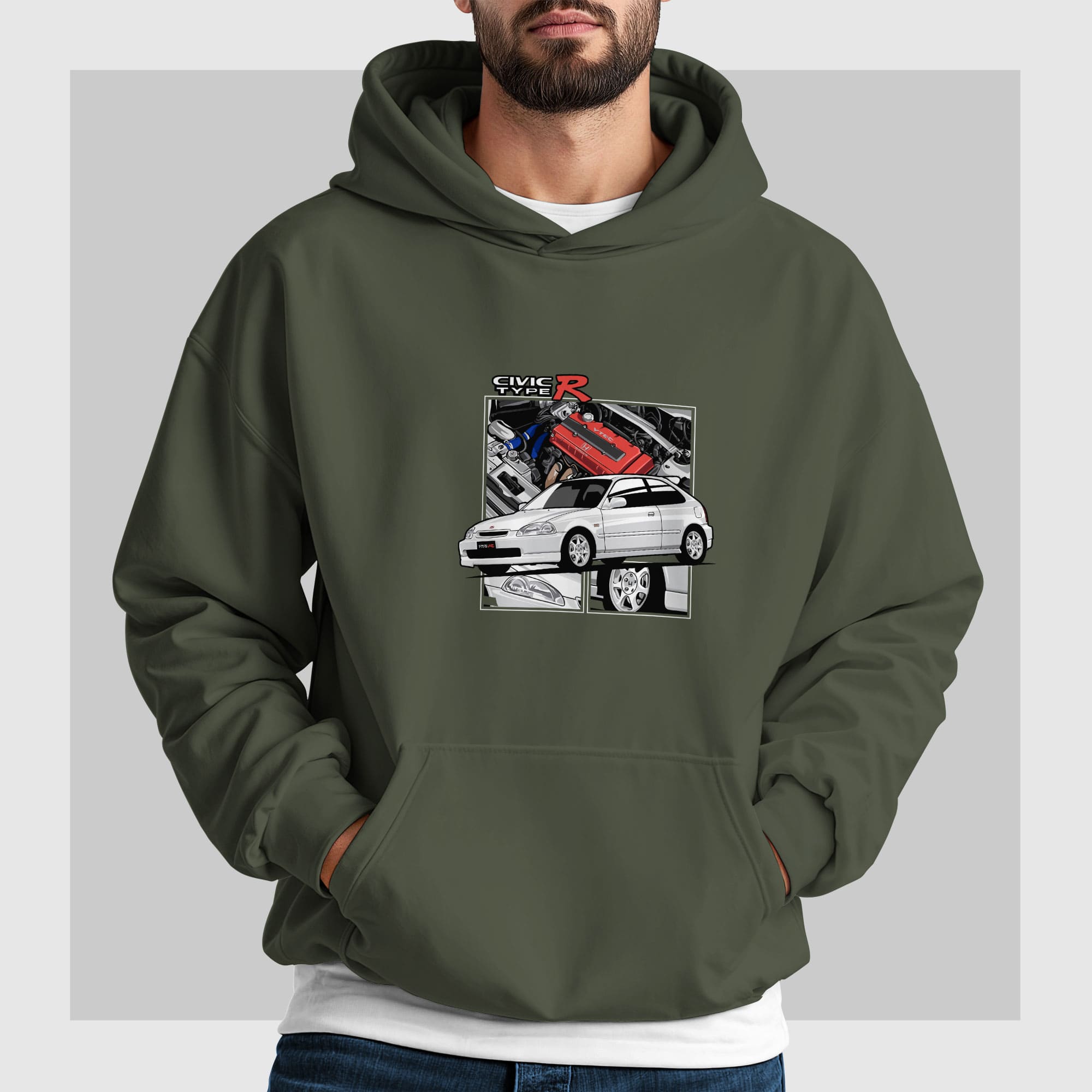 Дуксерка Honda Civic Type R