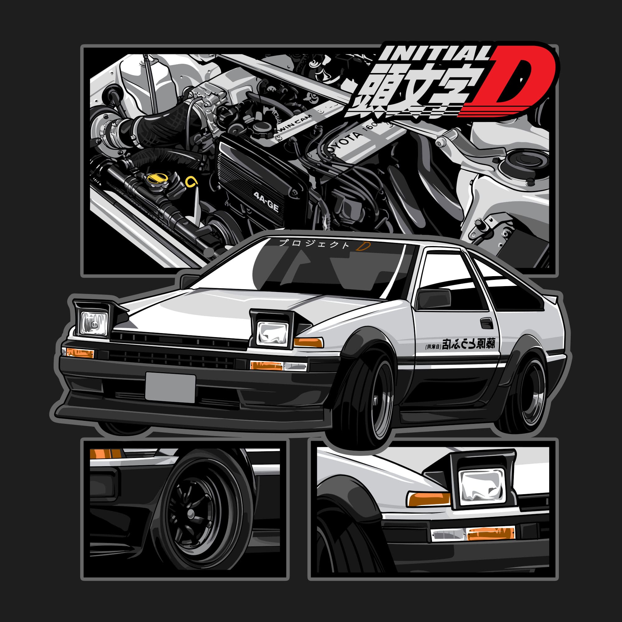 Дуксерка Initial D